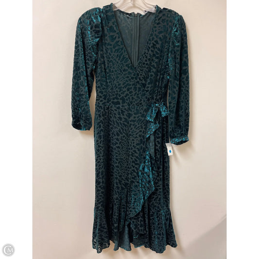 Dress Casual Midi By Calvin Klein In Green, Size: M