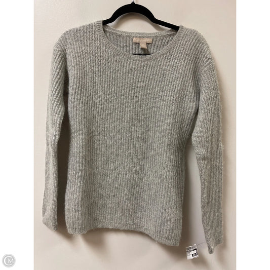 Sweater By Banana Republic In Silver, Size: M