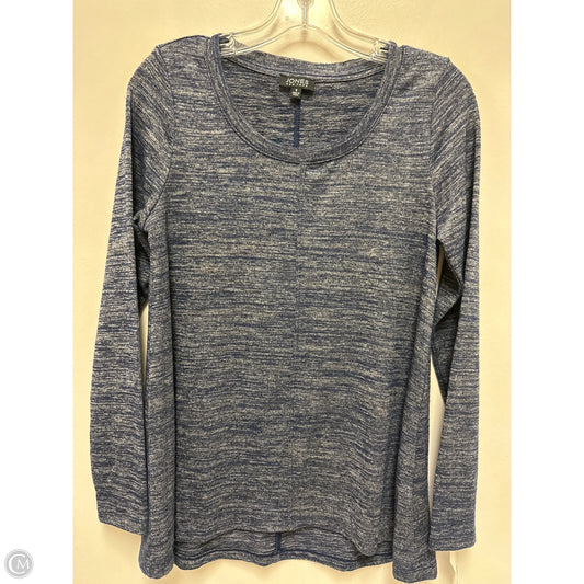 Top Long Sleeve By Jones New York In Navy, Size: S