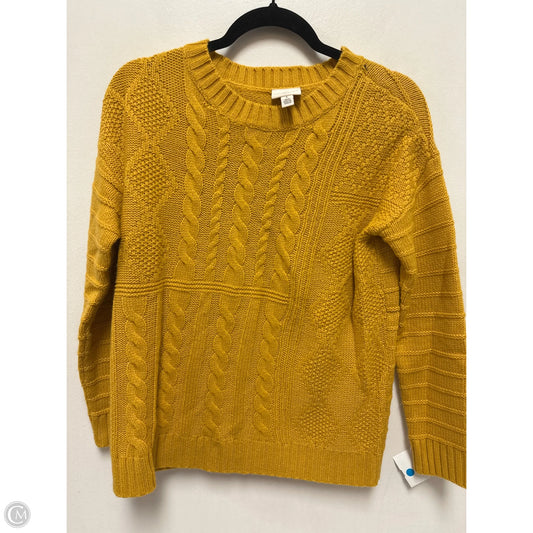 Sweater By St Johns Bay In Yellow, Size: S
