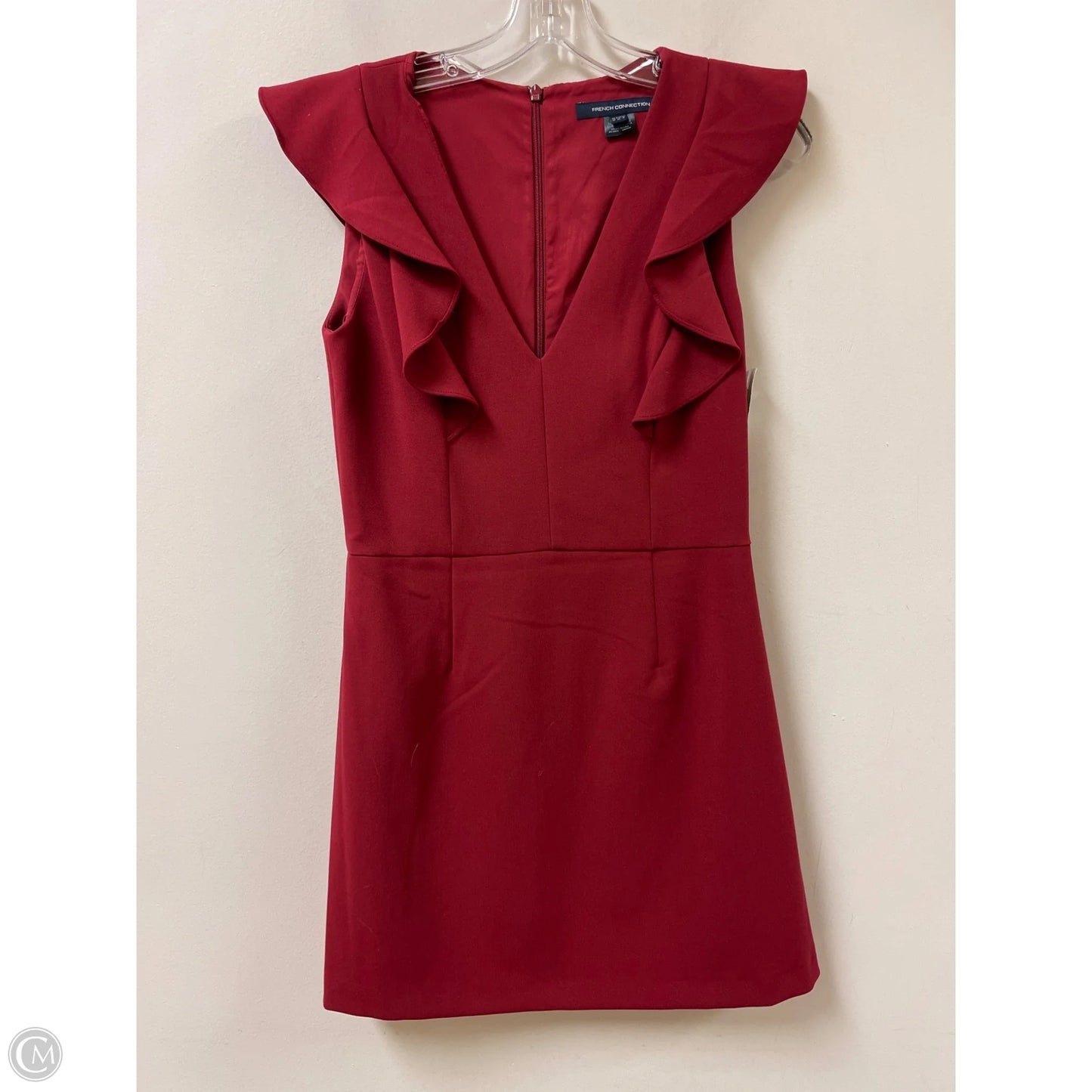 Dress Casual Short By French Connection In Red, Size: M