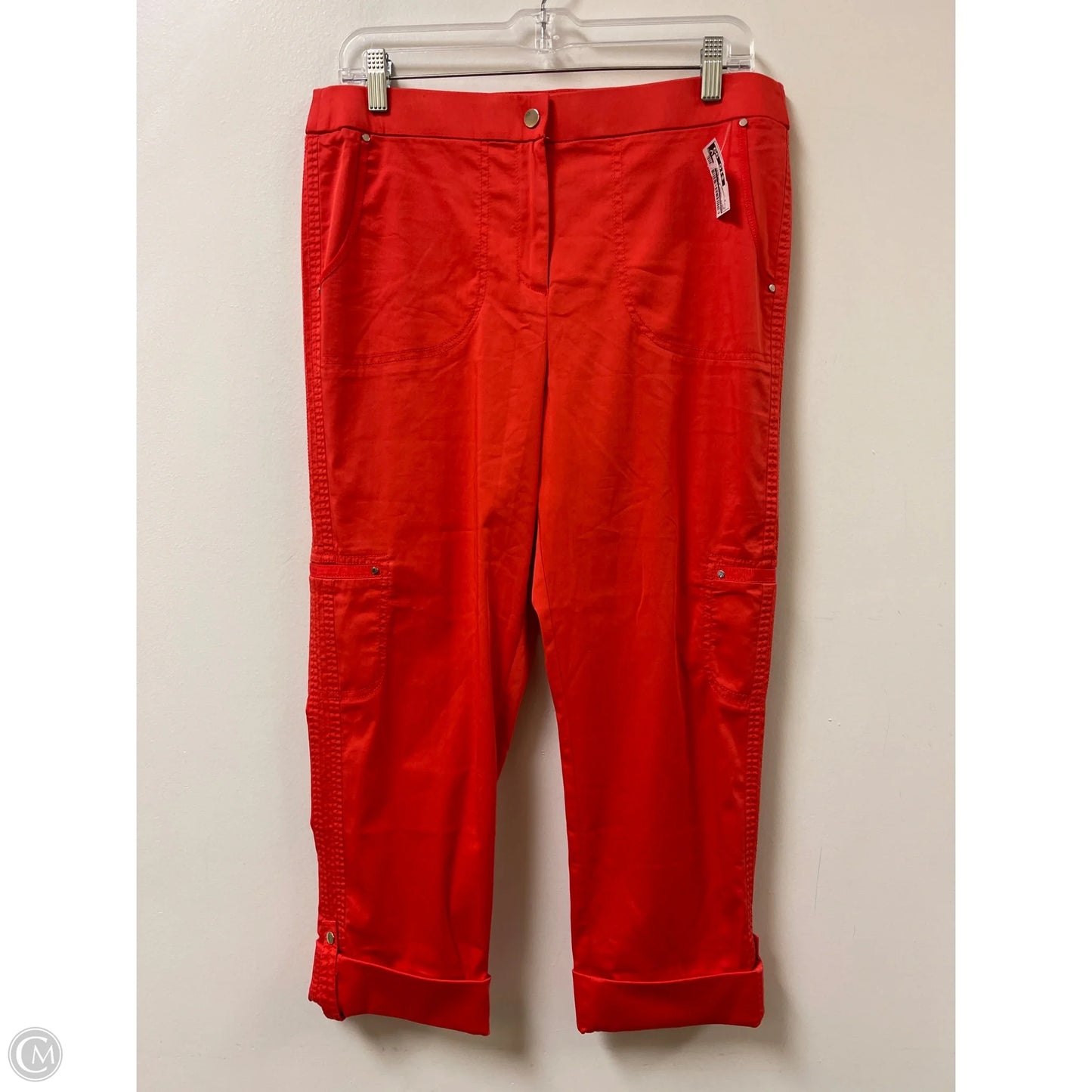 Pants Cargo & Utility By Chicos In Red, Size: 8