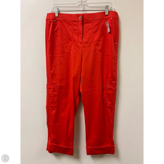Pants Cargo & Utility By Chicos In Red, Size: 8
