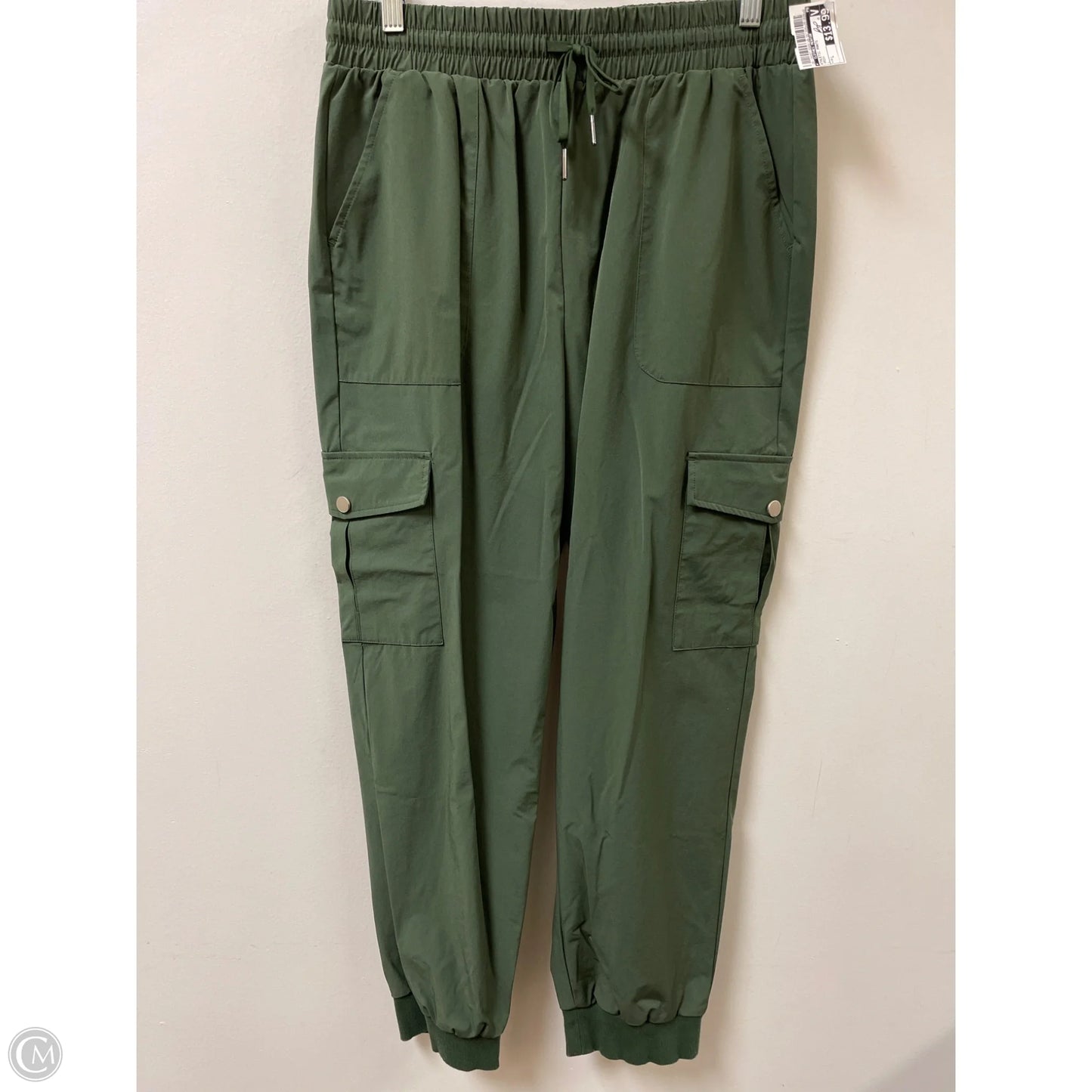 Athletic Pants By Clothes Mentor In Green, Size: L
