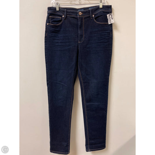 Jeans Straight By J. Jill In Blue Denim, Size: 12