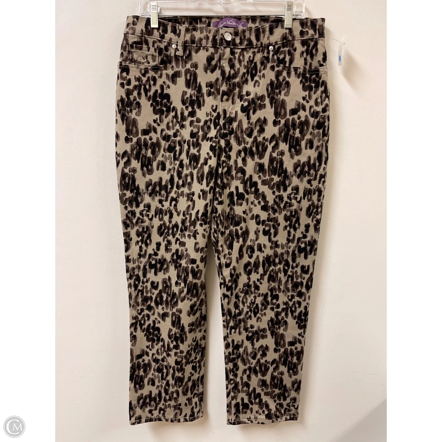 Jeans Skinny By Gloria Vanderbilt In Animal Print, Size: 12
