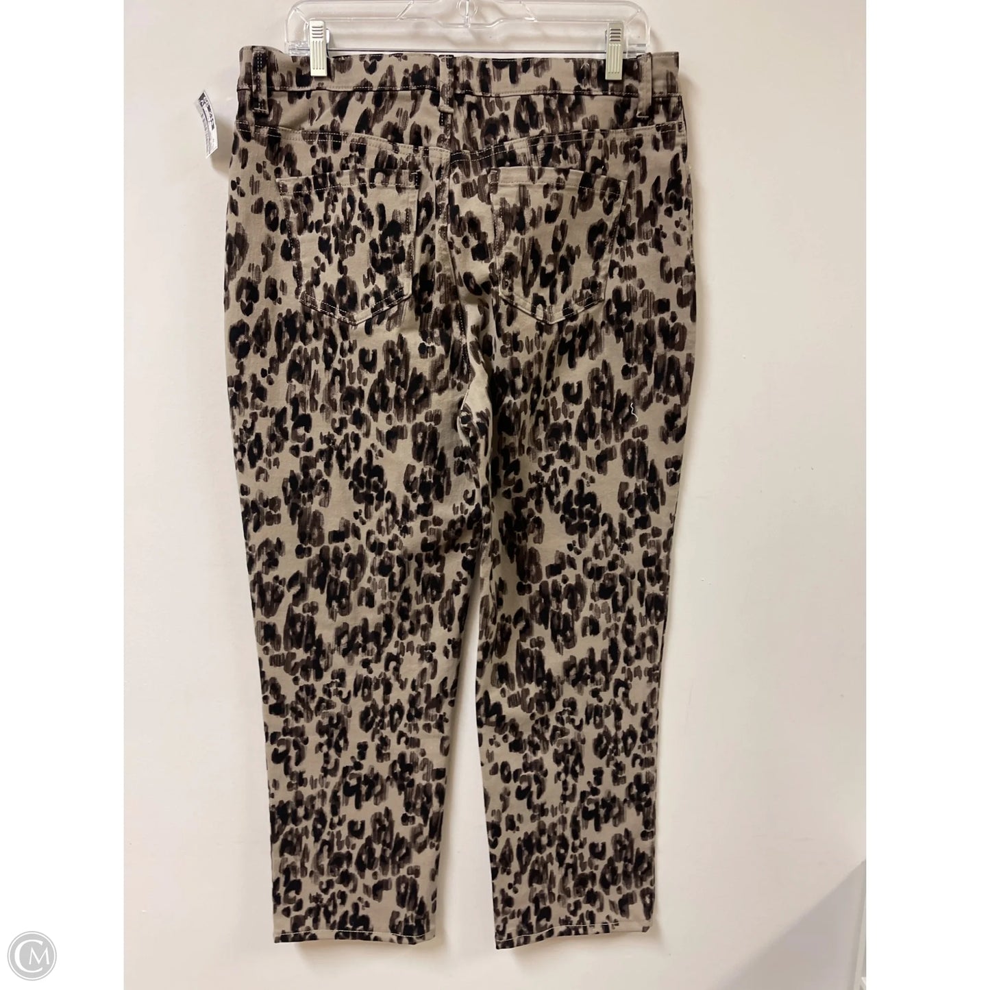 Jeans Skinny By Gloria Vanderbilt In Animal Print, Size: 12