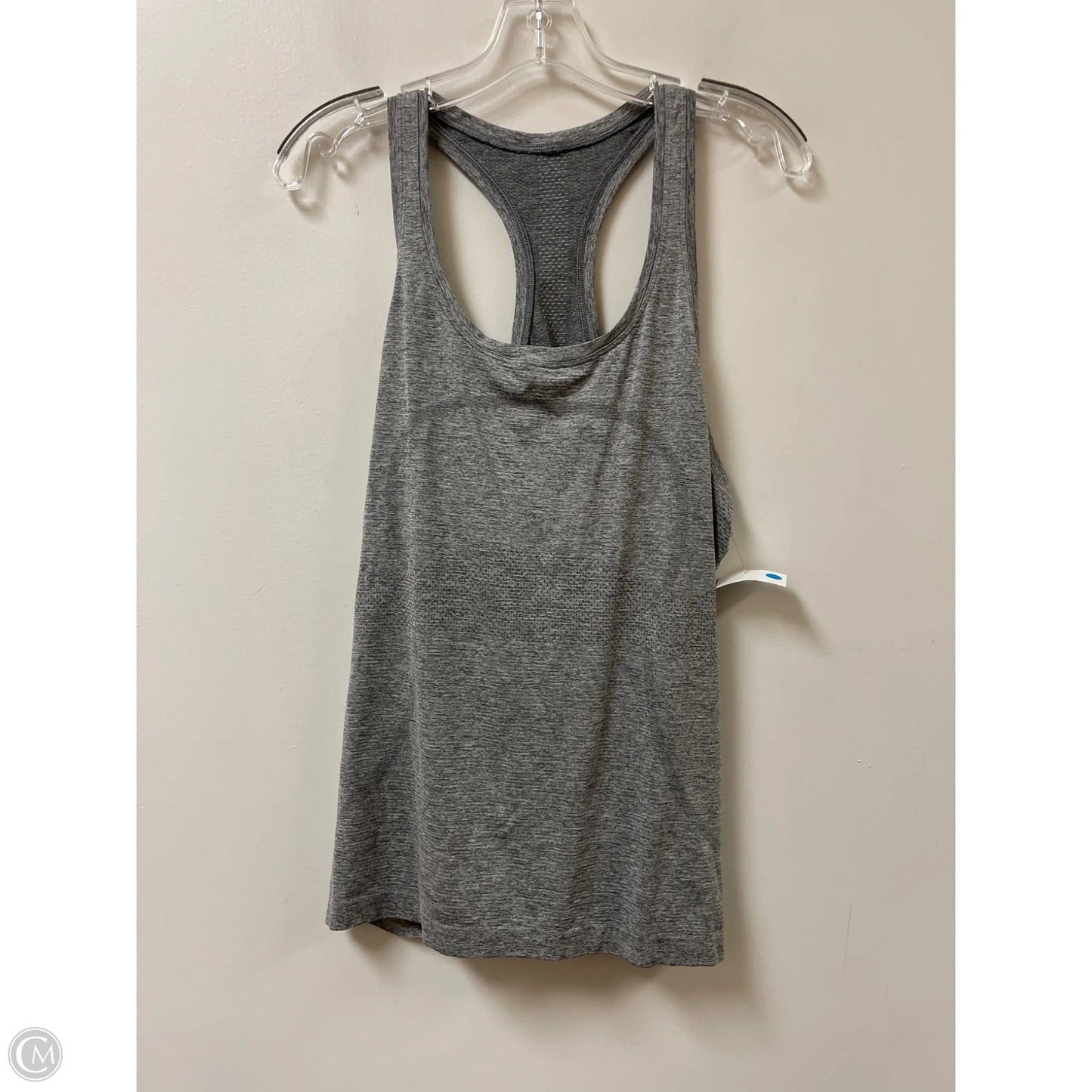Athletic Tank Top By Lululemon In Grey, Size: M