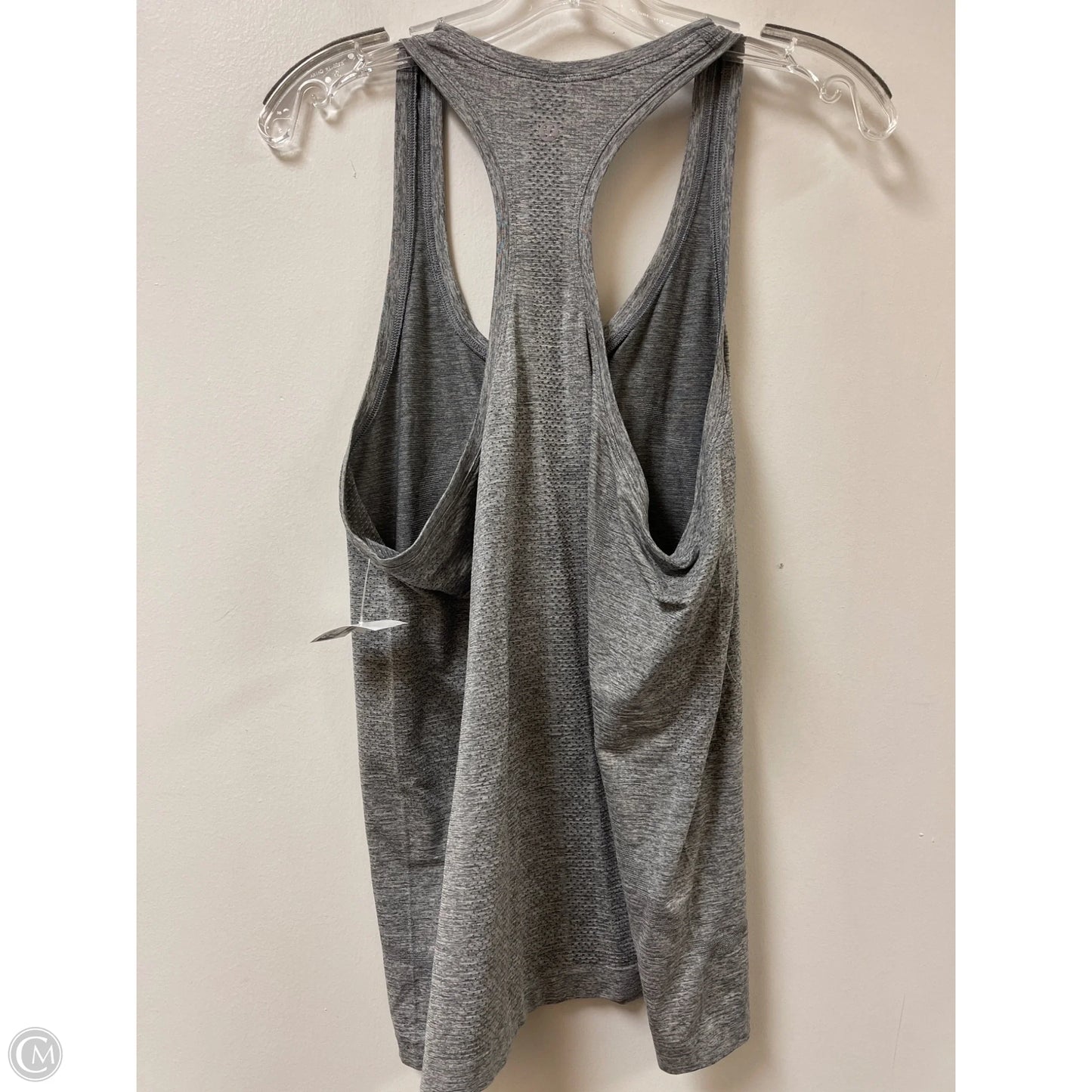 Athletic Tank Top By Lululemon In Grey, Size: M