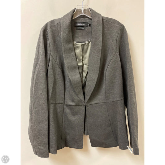 Blazer By Torrid In Grey, Size: 2x