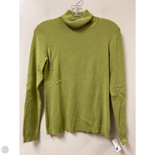 Top Long Sleeve By Chicos In Green, Size: S