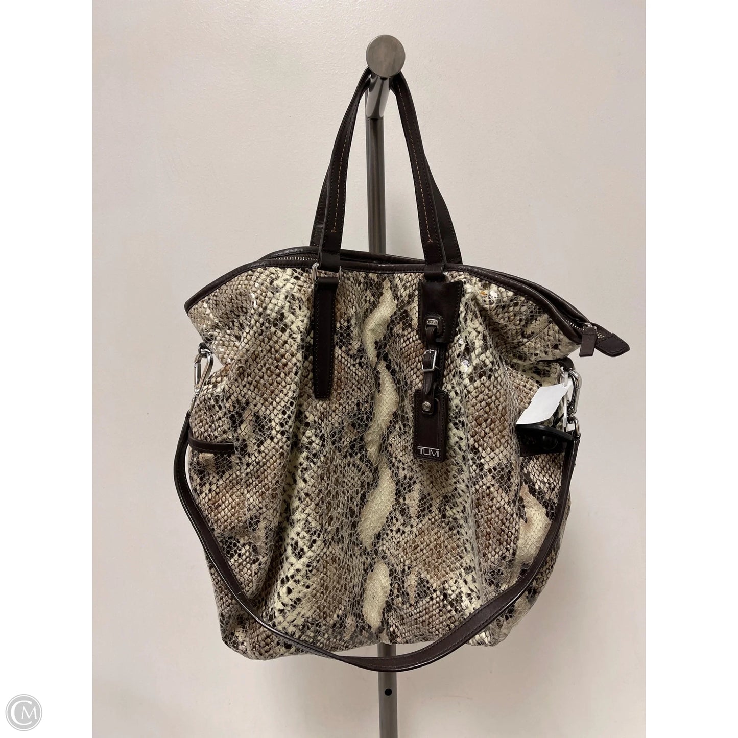 Handbag Designer By Tumi, Size: Large