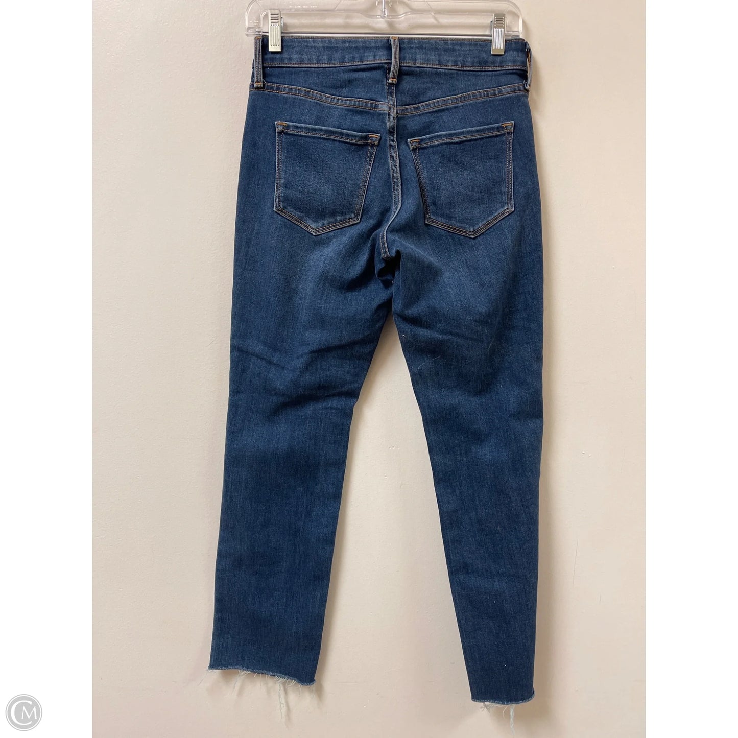 Jeans Straight By Old Navy In Blue Denim, Size: 0