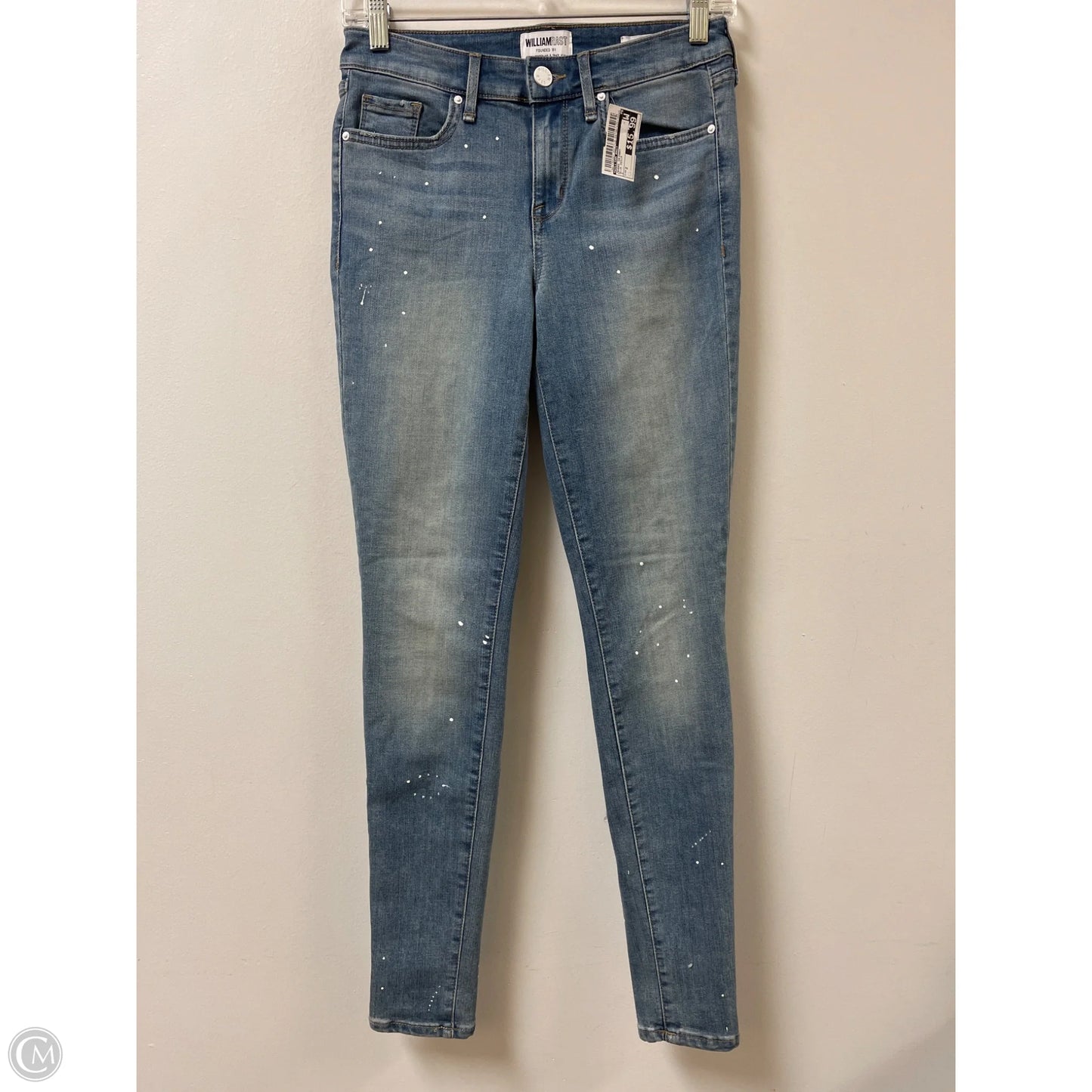 Jeans Skinny By William Rast In Blue Denim, Size: 2