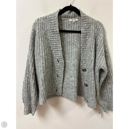 Sweater Cardigan By Madewell In Grey, Size: S