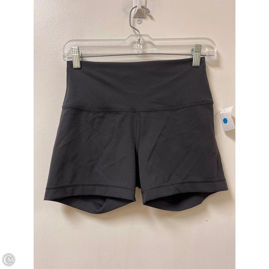 Athletic Shorts By Lululemon In Black, Size: 8