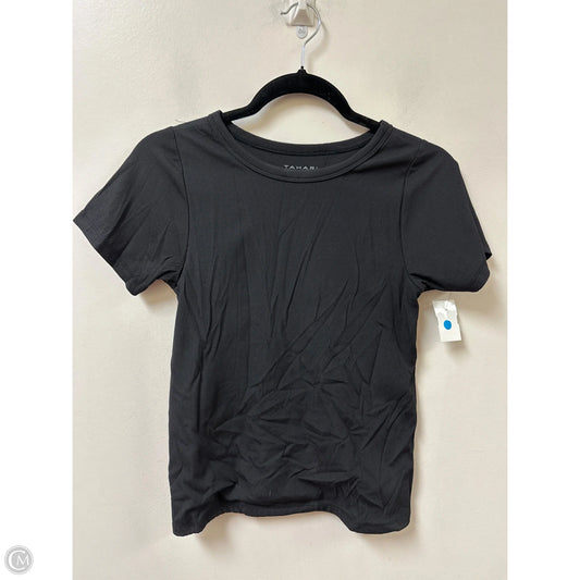 Top Short Sleeve By Tahari In Black, Size: Xs