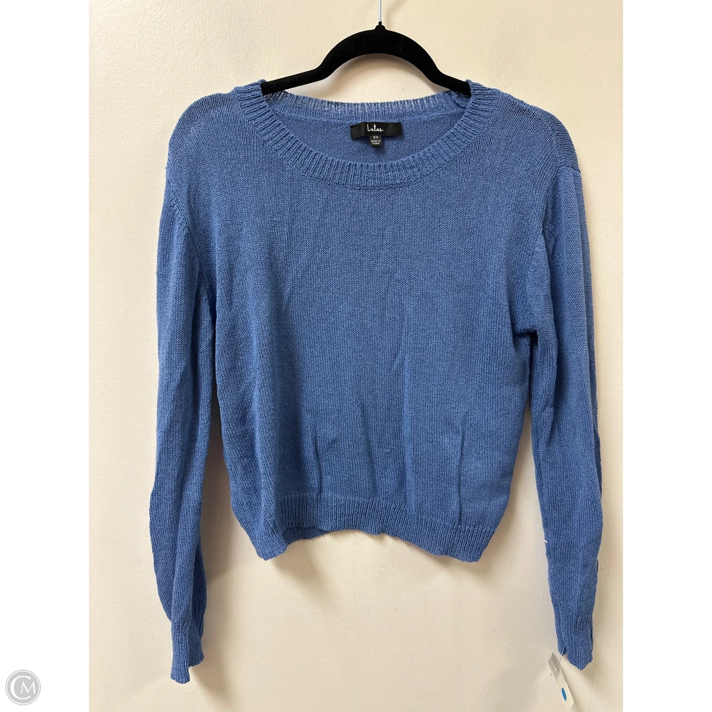 Sweater By Lulus In Blue, Size: Xs