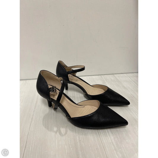 Shoes Heels Kitten By Life Stride In Black, Size: 8