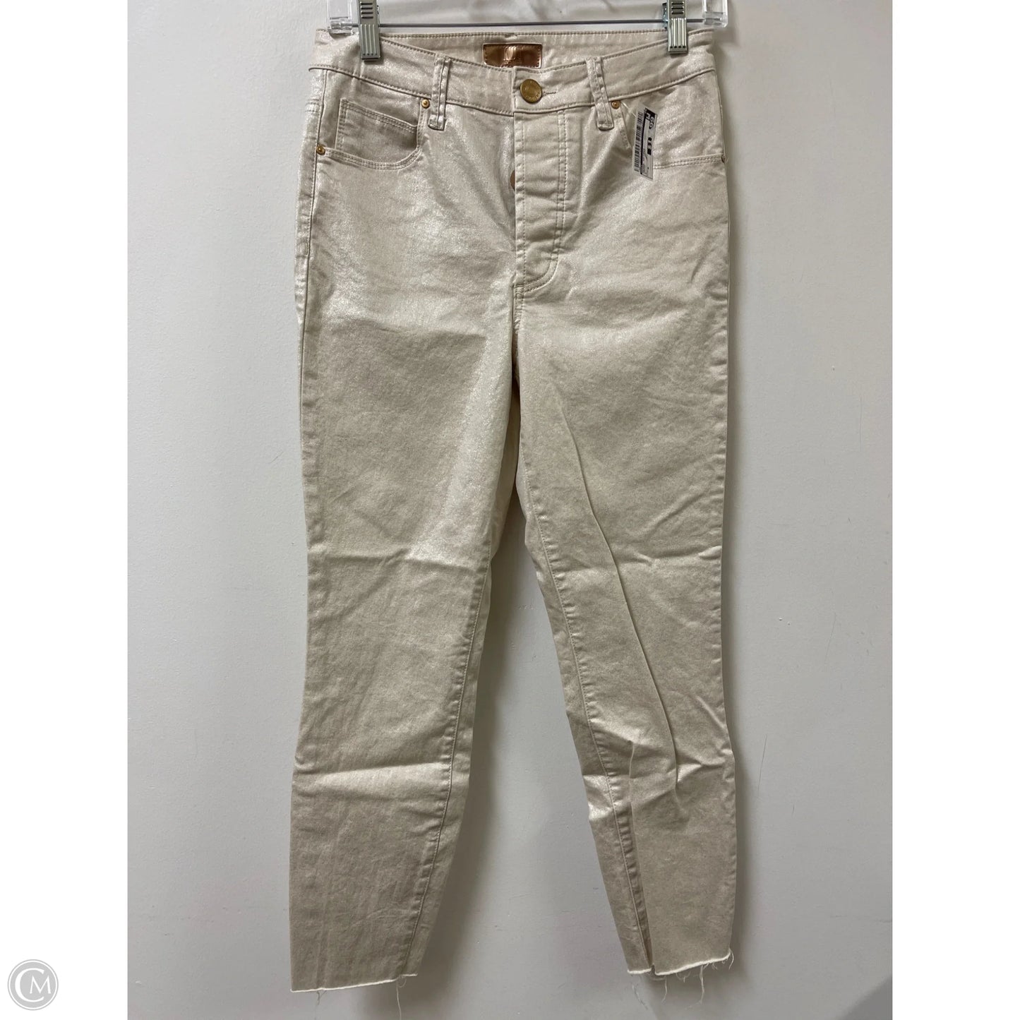 Jeans Skinny By Kut In Cream, Size: 6