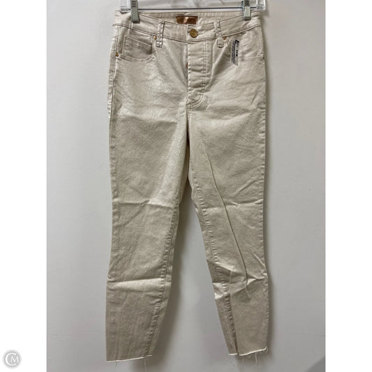 Jeans Skinny By Kut In Cream, Size: 6
