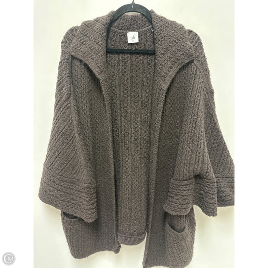 Sweater Cardigan By Cabi In Brown, Size: M