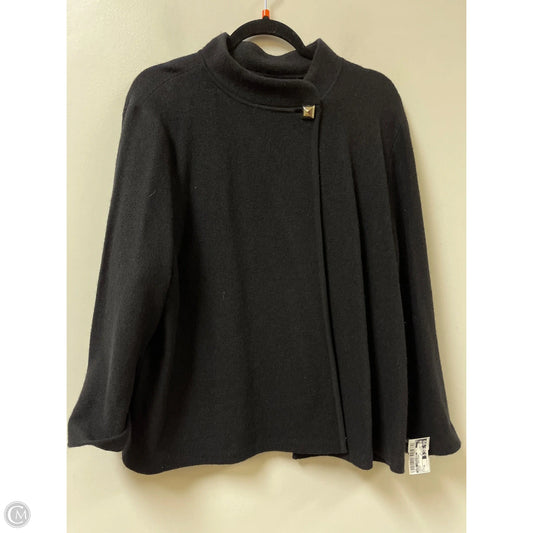 Jacket Designer By Karl Lagerfeld In Black, Size: Xl