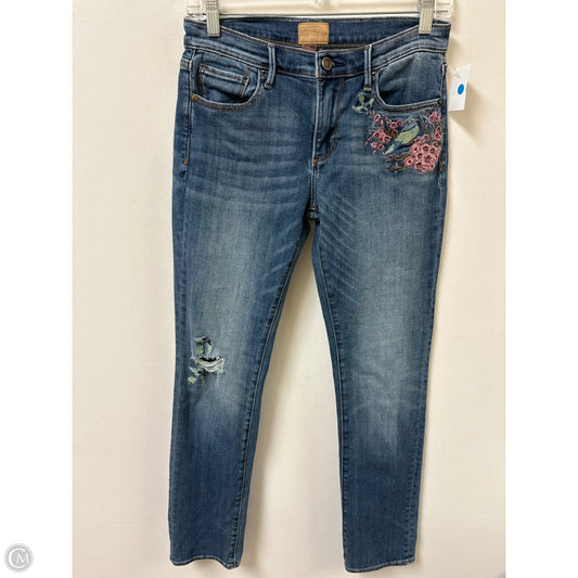 Jeans Skinny By Driftwood In Blue Denim, Size: 4