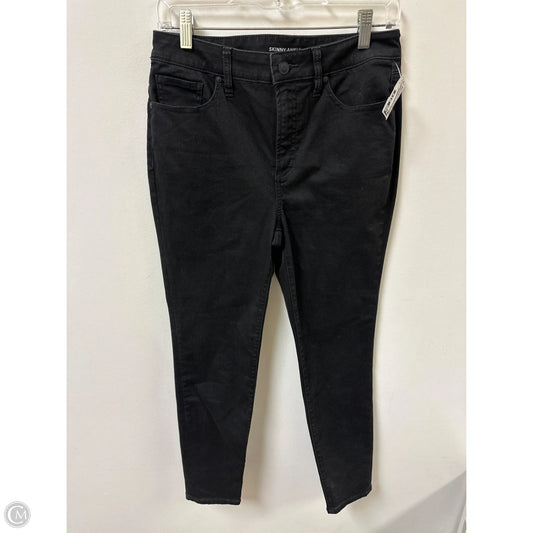 Jeans Skinny By Chicos In Black Denim, Size: 6