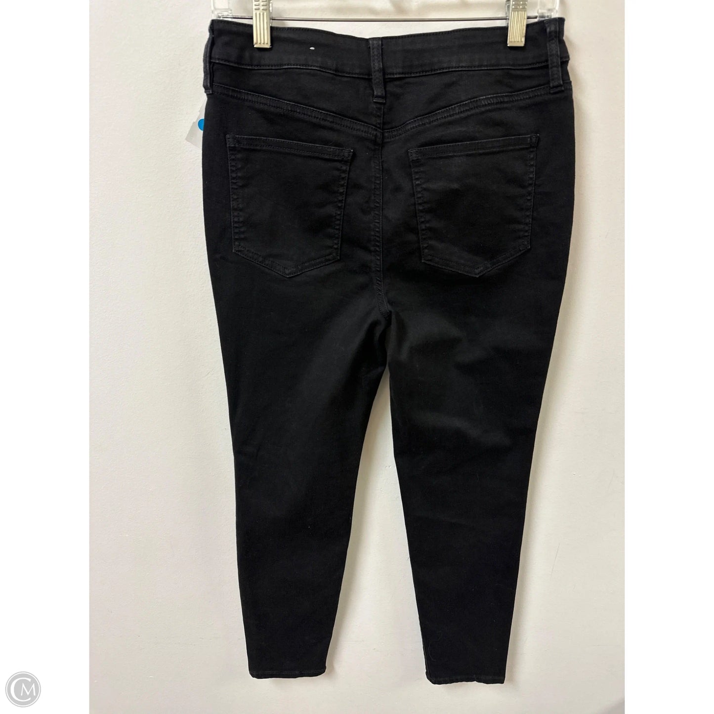 Jeans Skinny By Chicos In Black Denim, Size: 6