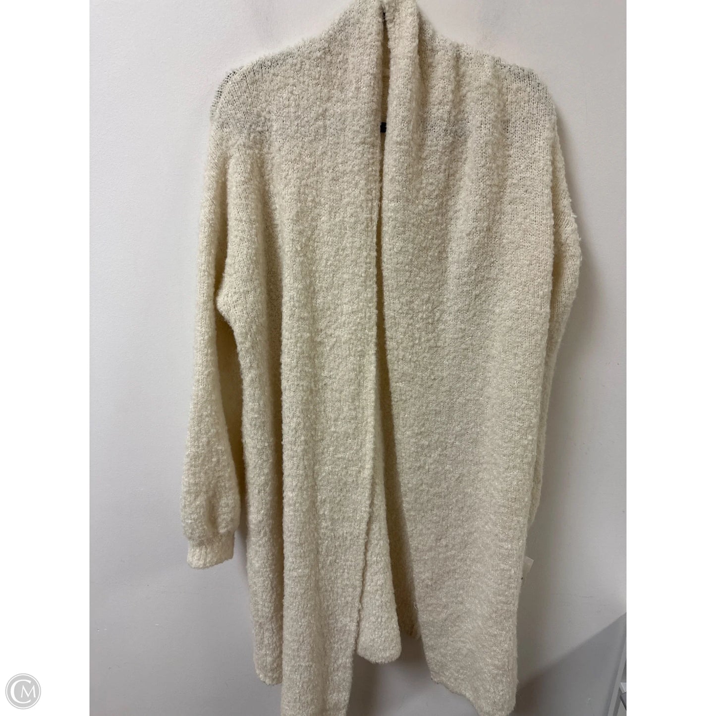 Sweater Cardigan By Mystree In Cream, Size: L