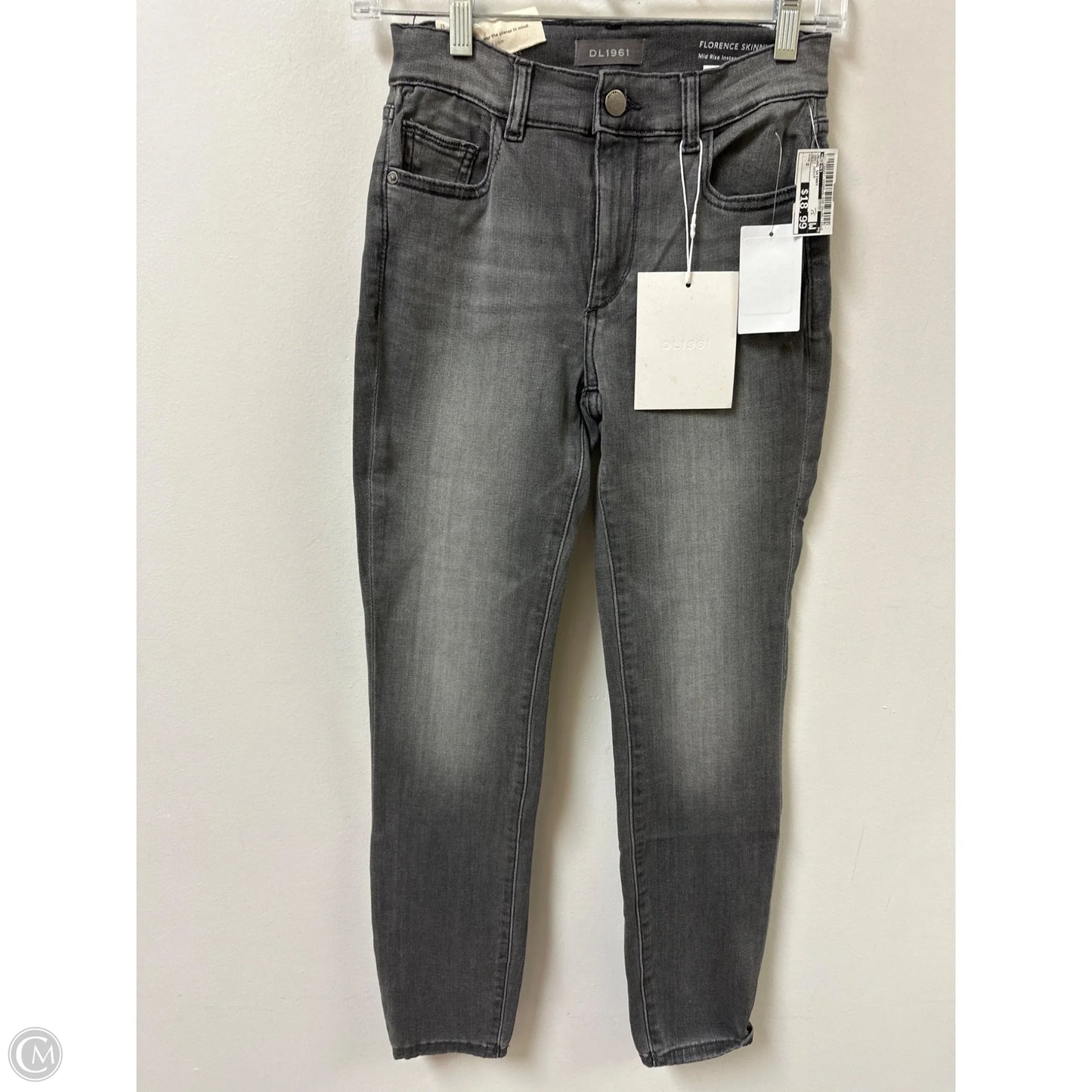 Jeans Skinny By Dl1961 In Grey Denim, Size: 2