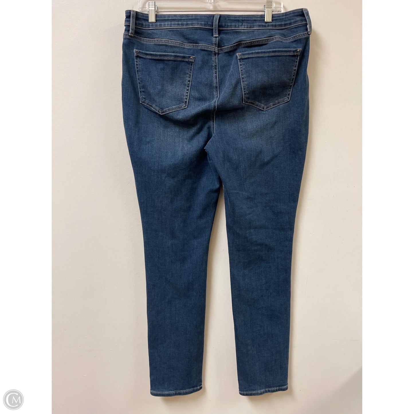 Jeans Skinny By Not Your Daughters Jeans In Blue Denim, Size: 14