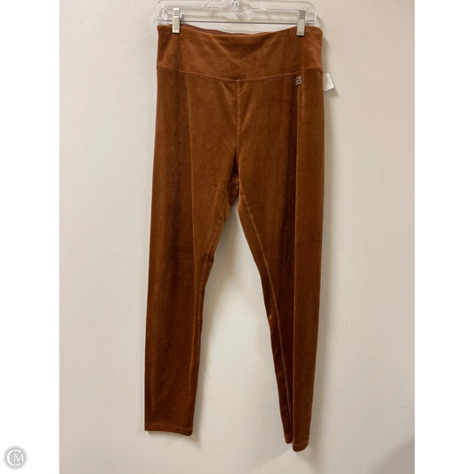 Pants Leggings By Calvin Klein In Brown, Size: 8