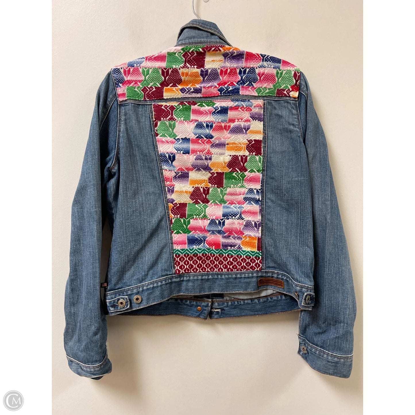 Jacket Denim By Ralph Lauren In Blue Denim, Size: L