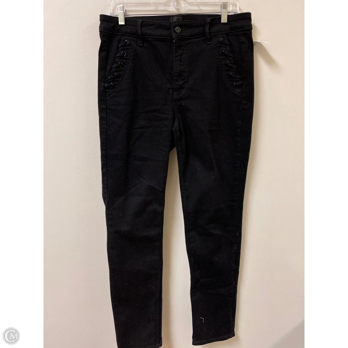 Jeans Skinny By White House Black Market In Black Denim, Size: 10