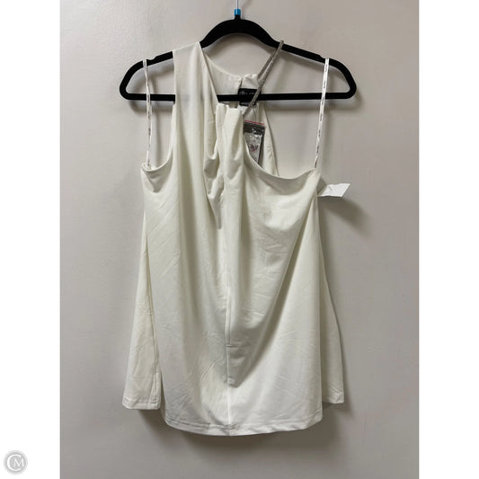 Top Sleeveless By City Chic In White, Size: M