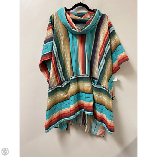 Shawl By Clothes Mentor In Multi-colored, Size: Osfm