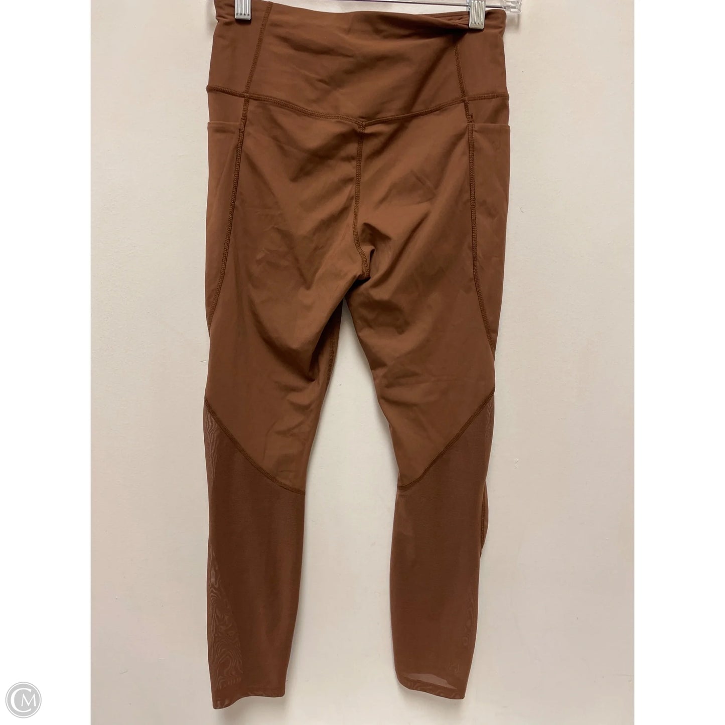 Athletic Leggings By Avia In Brown, Size: S