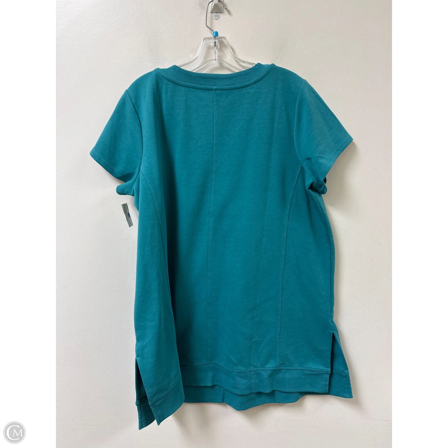 Tunic Short Sleeve By J. Jill In Blue, Size: Xl