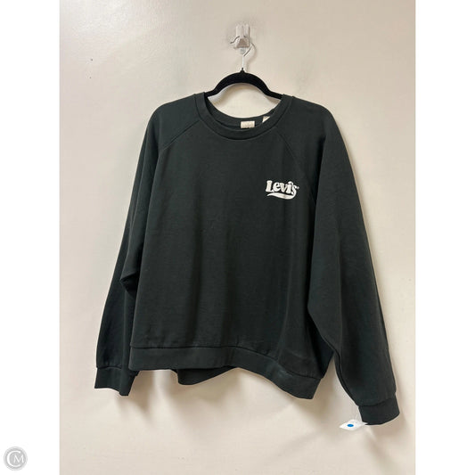 Sweatshirt Crewneck By Levis In Black, Size: 3x