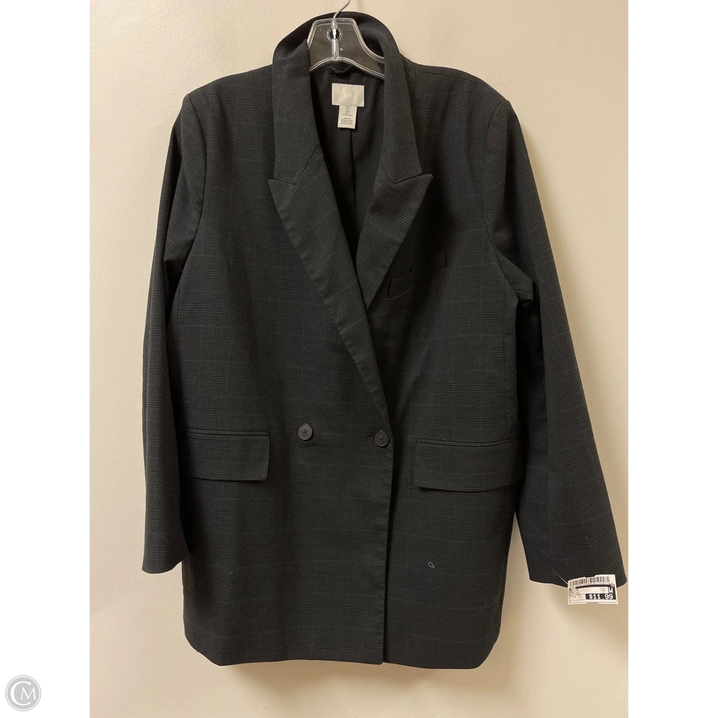 Blazer By H&m In Grey, Size: L
