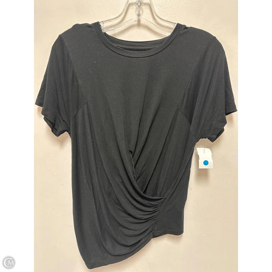 Top Short Sleeve By Joes Jeans In Black, Size: M