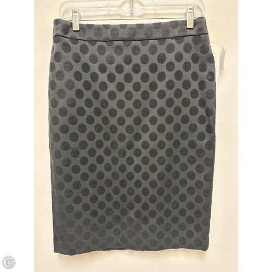 Skirt Midi By Ann Taylor In Black, Size: 6