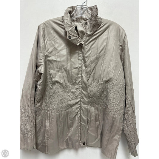 Jacket Other By Clothes Mentor In Cream, Size: L
