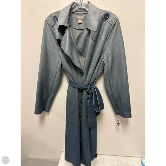 Coat Other By Chicos In Blue, Size: Lp