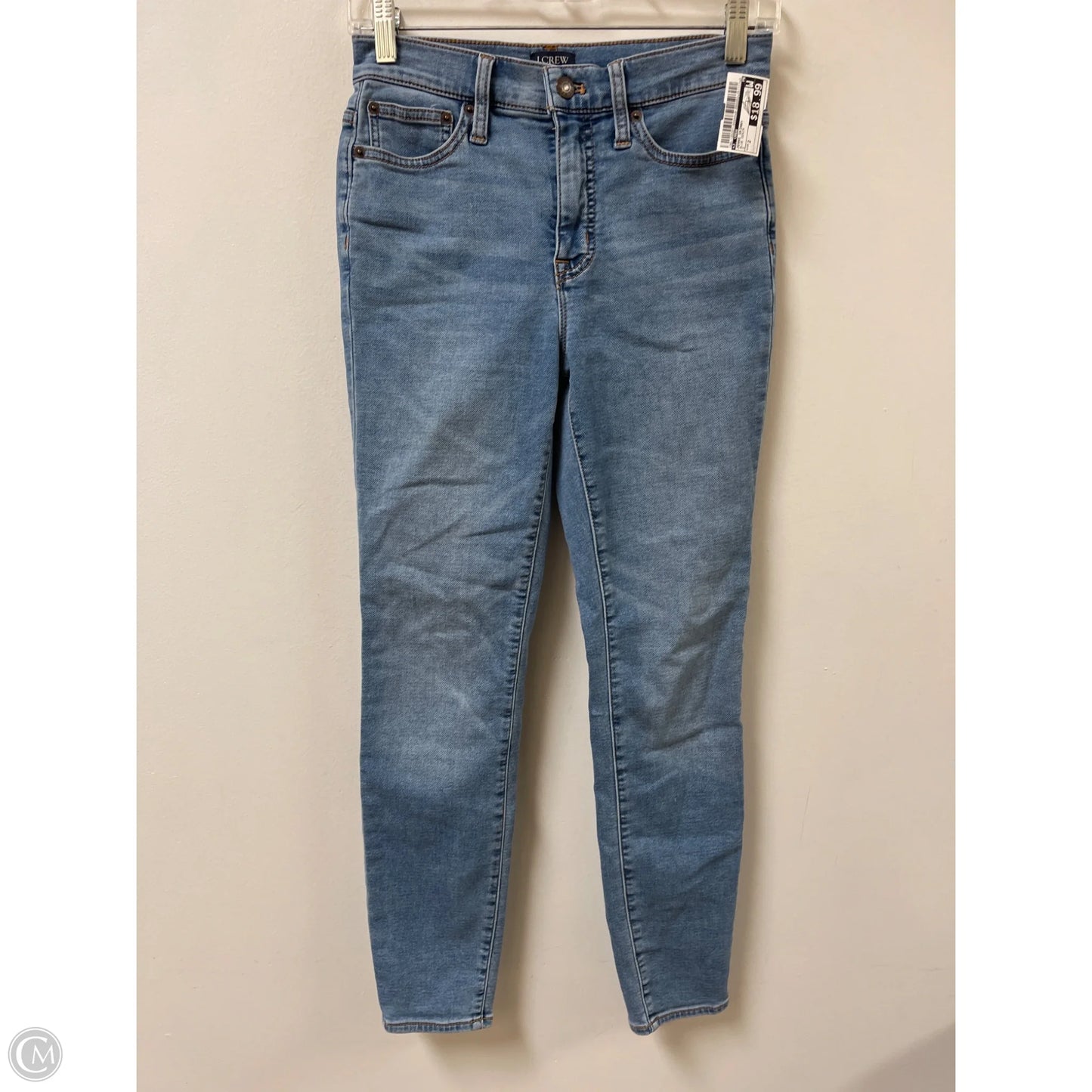 Jeans Skinny By J. Crew In Blue Denim, Size: 2