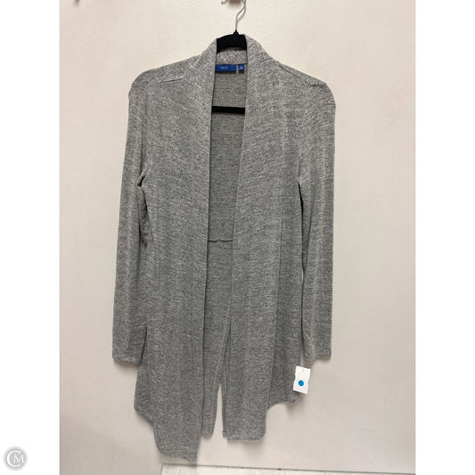 Sweater Cardigan By Apt 9 In Grey, Size: Xs