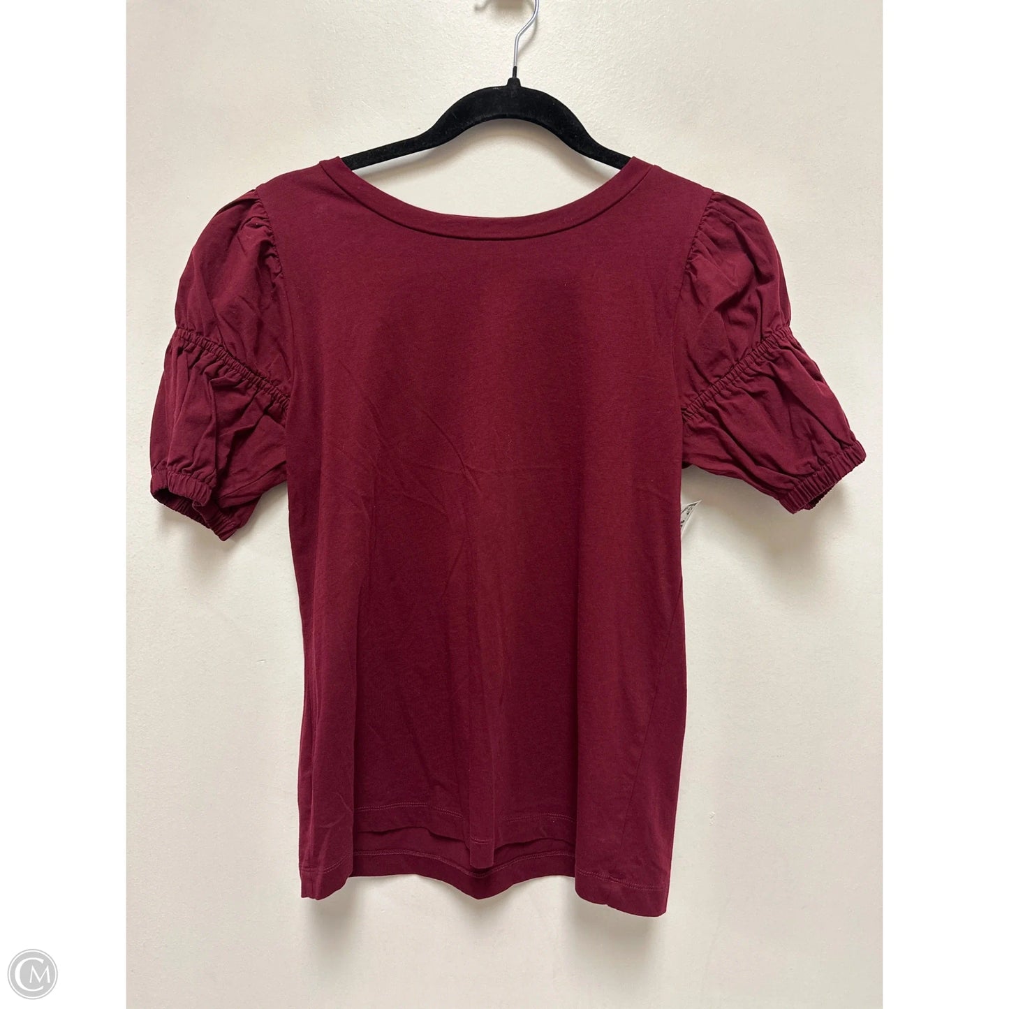 Top Short Sleeve By Loft In Red, Size: Xs