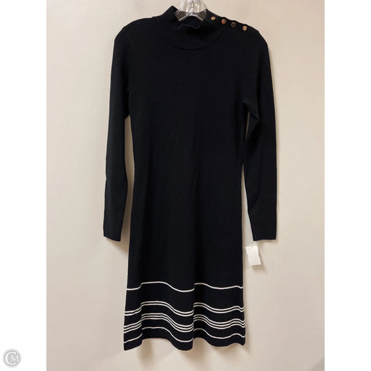 Dress Sweater By Ann Taylor In Black, Size: Xs
